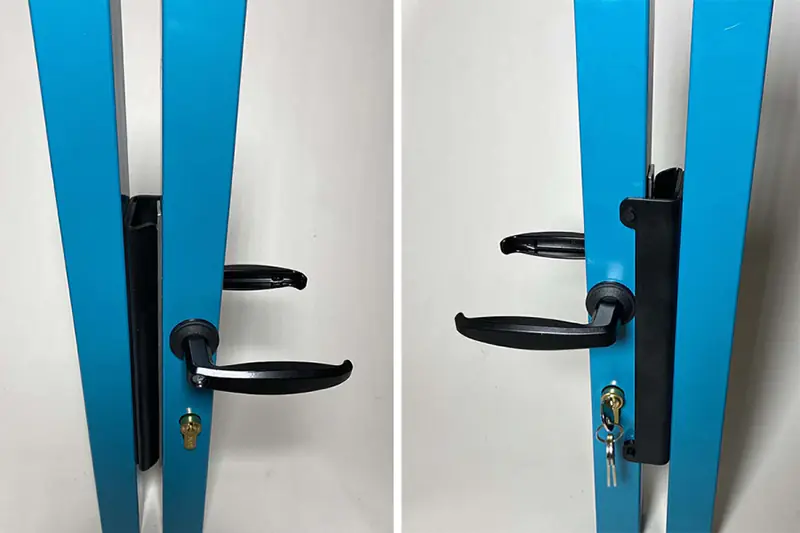 Regulating stopper for gates locks - Art. 2508 with Door Handle